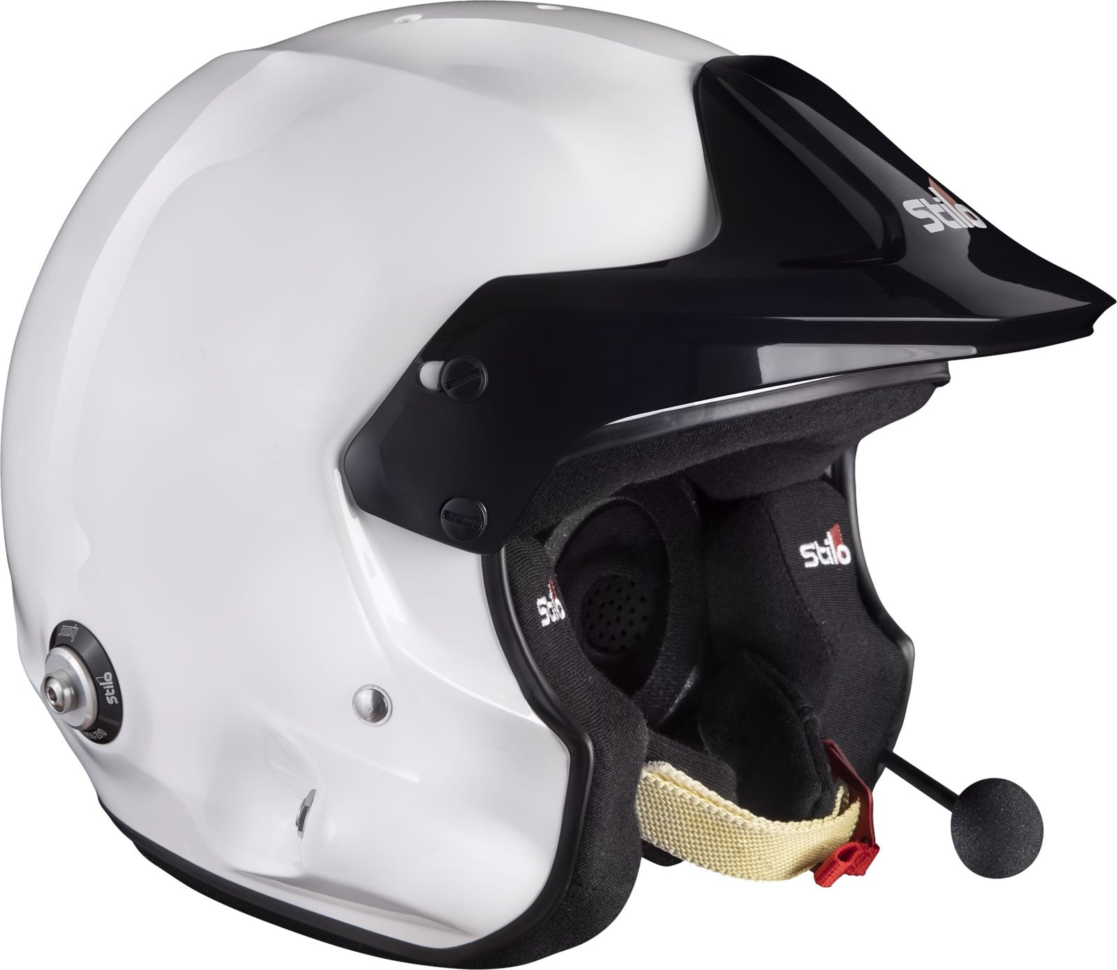 Sparco Casco Venti Trophy Rally (Con Clips Hans) Composite Snell2020 FIA 8859-15 FIA Blanco/Interior Negro 63 - Sparco | APEXCORSE imagen 3