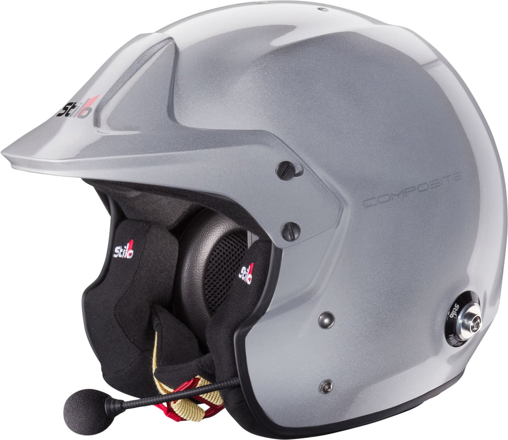 Sparco Casco Venti Trophy Rally Plus (Con Clips Hans) Composite Snell2020 FIA 8859-15 FIA Gris/Interior Negro 54 - Sparco | APEXCORSE imagen 2