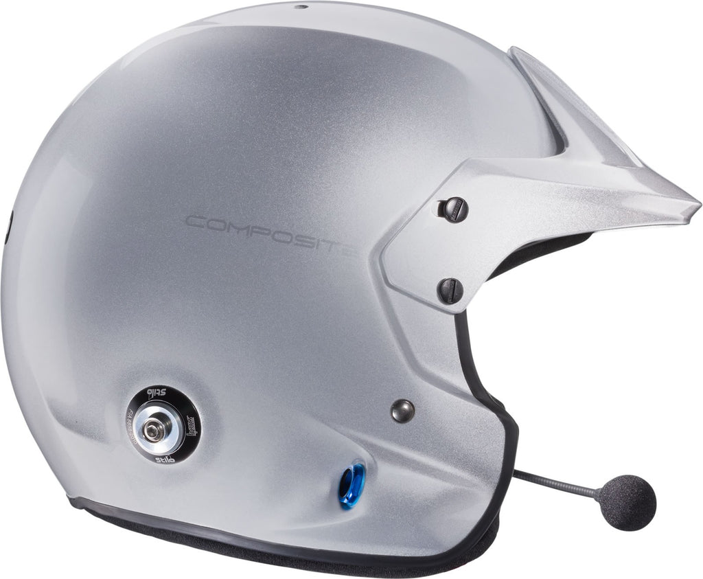 Sparco Casco Venti Trophy Rally Plus (Con Clips Hans) Composite Snell2020 FIA 8859-15 FIA Gris/Interior Negro 54 - Sparco | APEXCORSE imagen 4