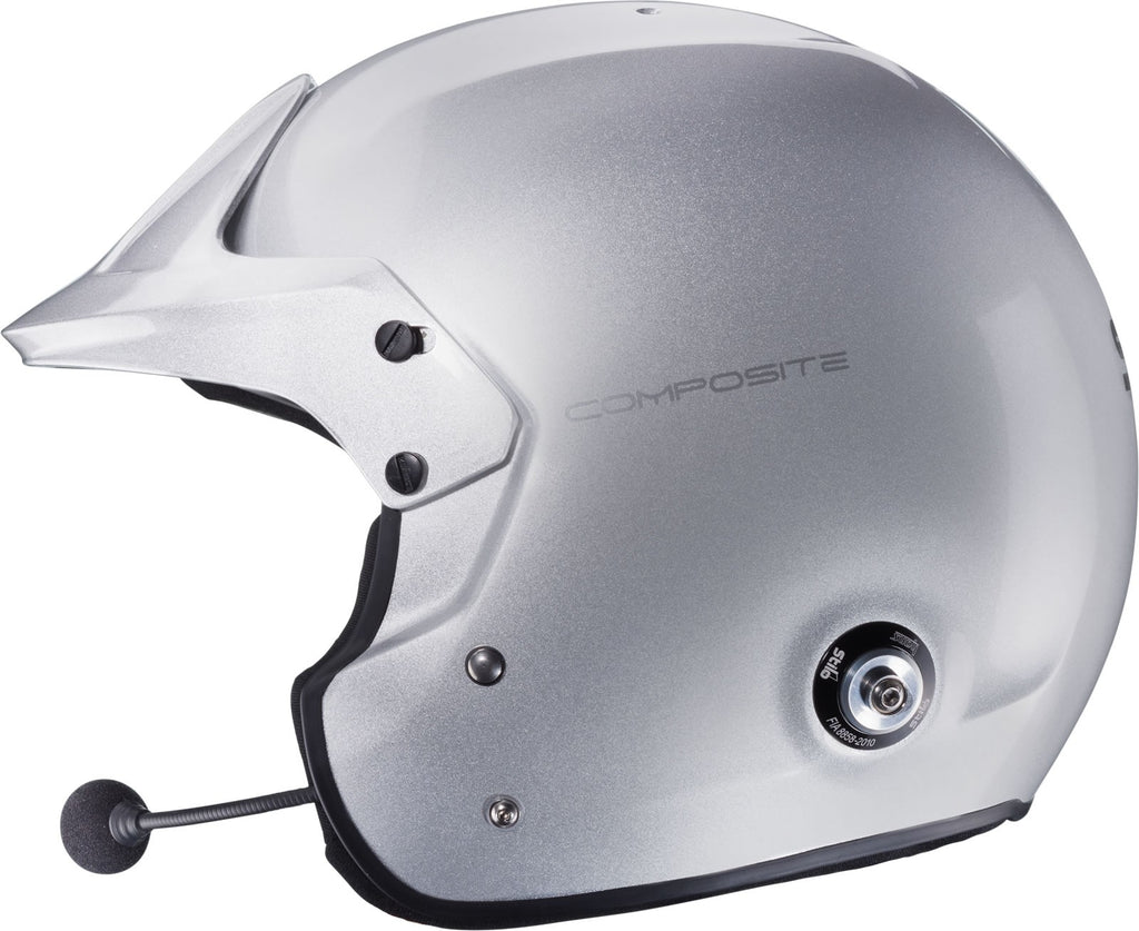 Sparco Casco Venti Trophy Rally Plus (Con Clips Hans) Composite Snell2020 FIA 8859-15 FIA Gris/Interior Negro 57 - Sparco | APEXCORSE imagen 5
