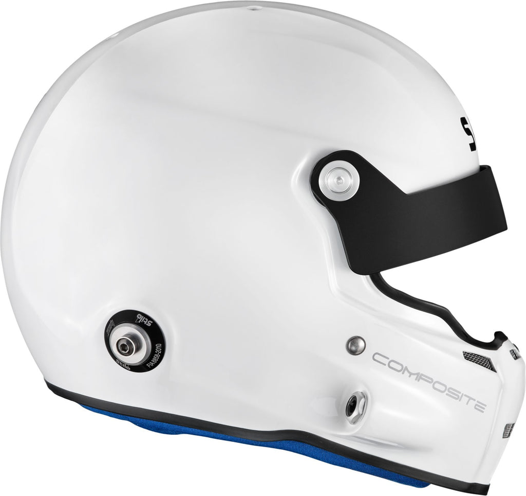 Sparco Casco St5 R Rally Snell Sa2020 Fia8859-15 Hans Fia8858-10 Blanco/Interior Azul -57 - Sparco | APEXCORSE imagen 4