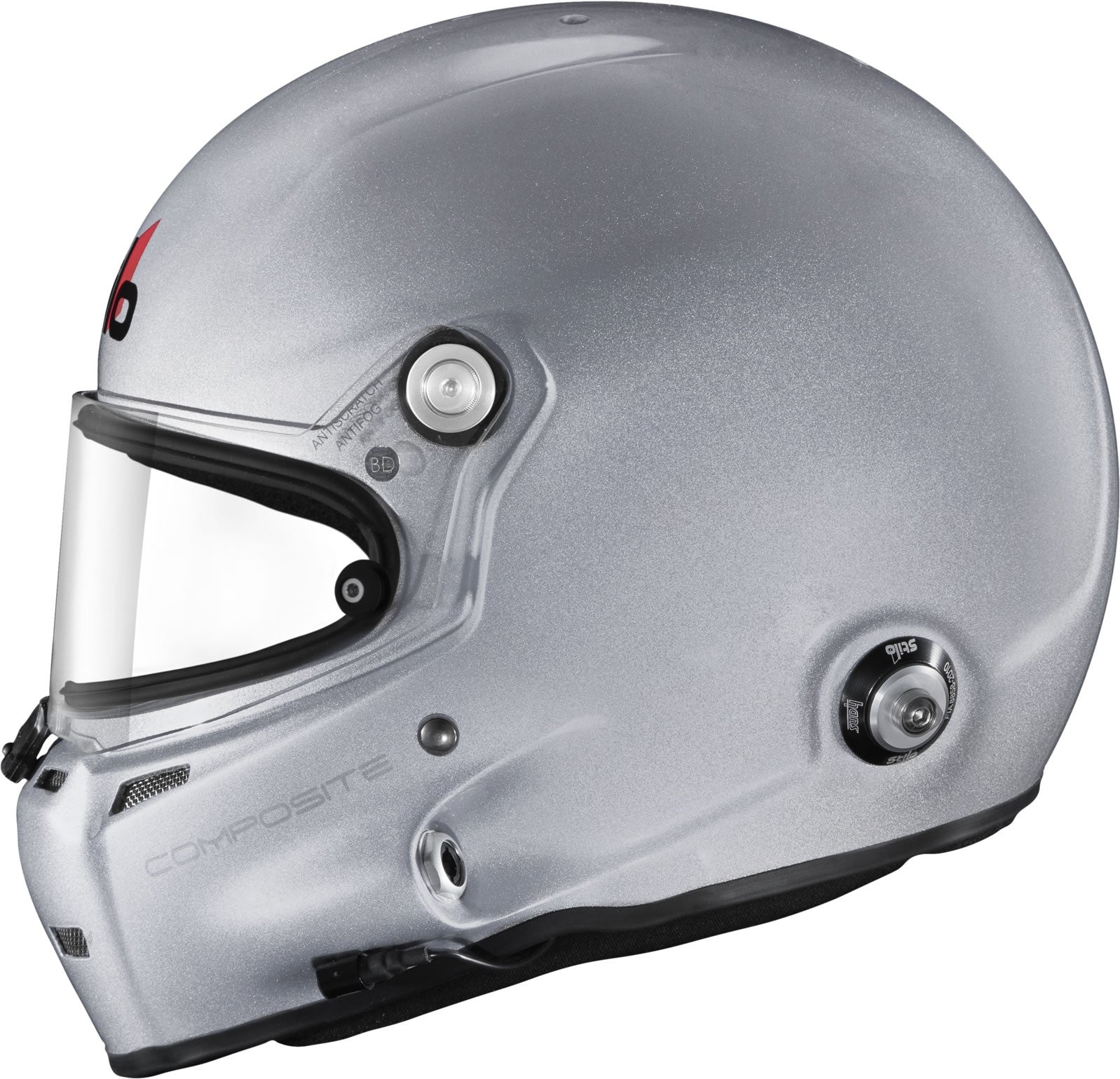 Sparco Casco St5 F Composite Turismo Snell Sa2020 Fia8859-15 Hans Fia8858-10 Gris/Interior Negro -55 - Sparco | APEXCORSE imagen 5