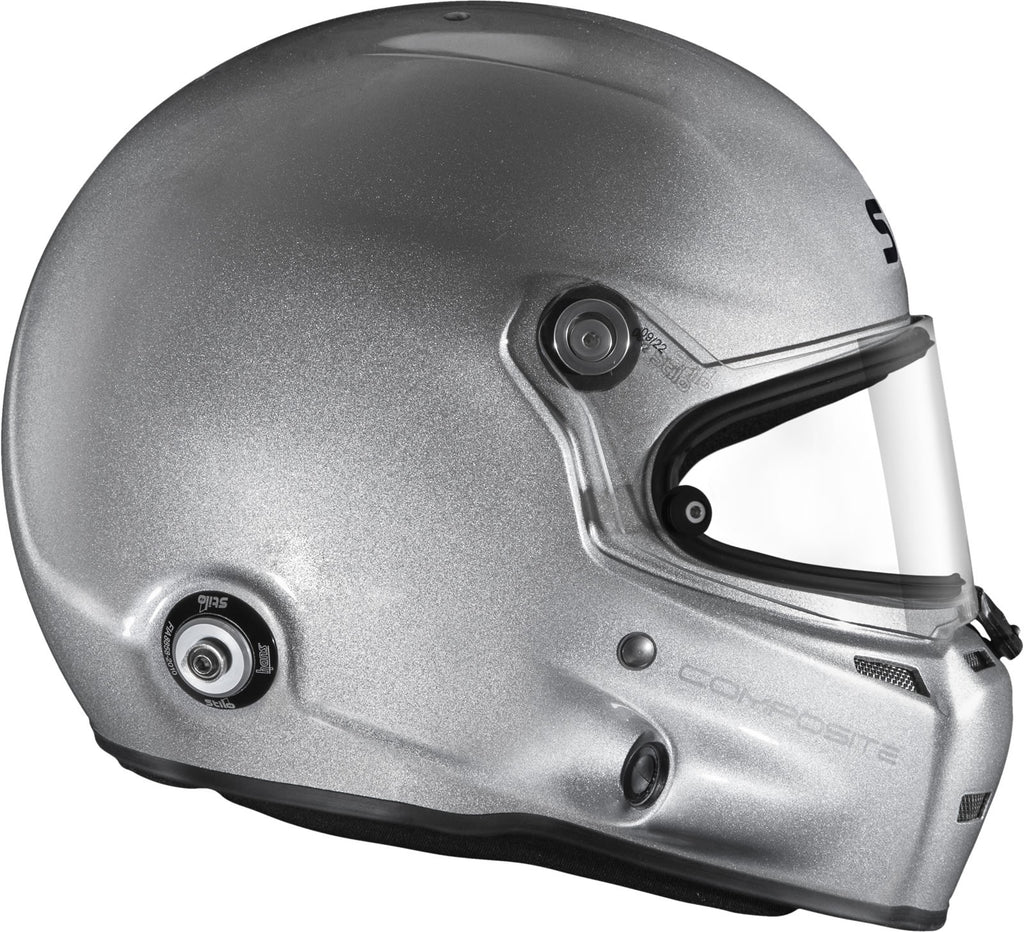 Sparco Casco St5 F Composite Turismo Snell Sa2020 Fia8859-15 Hans Fia8858-10 Gris/Interior Negro -64 - Sparco | APEXCORSE imagen 4