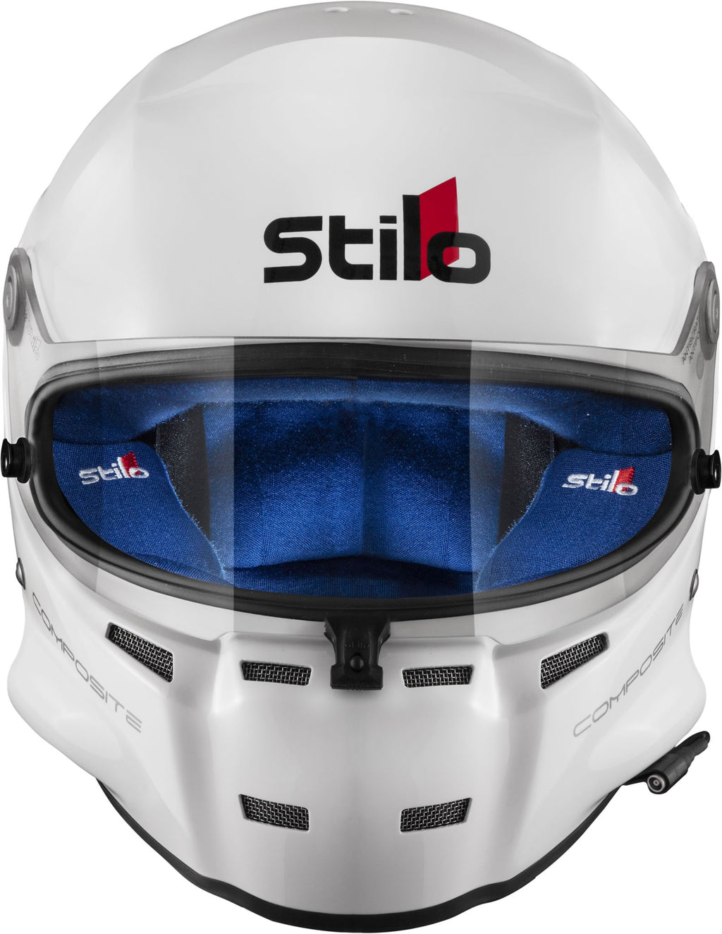 Sparco Casco St5 F Composite Turismo Snell Sa2020 Fia8859-15 Hans Fia8858-10 Blanco/Interior Azul -54 - Sparco | APEXCORSE imagen 3