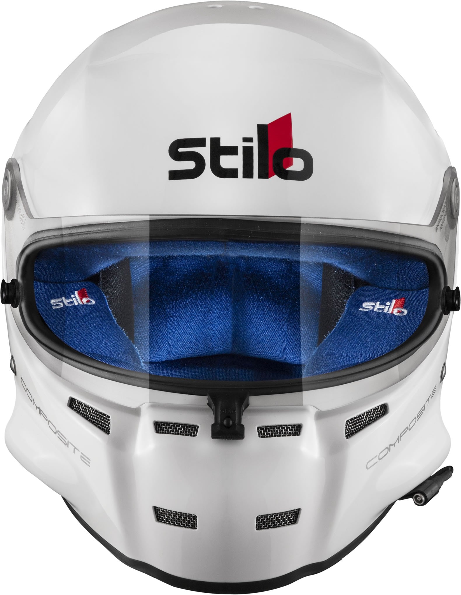 Sparco Casco St5 F Composite Turismo Snell Sa2020 Fia8859-15 Hans Fia8858-10 Blanco/Interior Azul -57 - Sparco | APEXCORSE imagen 3