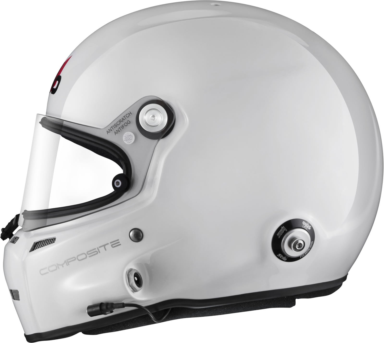 Sparco Casco St5 F Composite Turismo Snell Sa2020 Fia8859-15 Hans Fia8858-10 Blanco/Interior Negro -55 - Sparco | APEXCORSE imagen 5