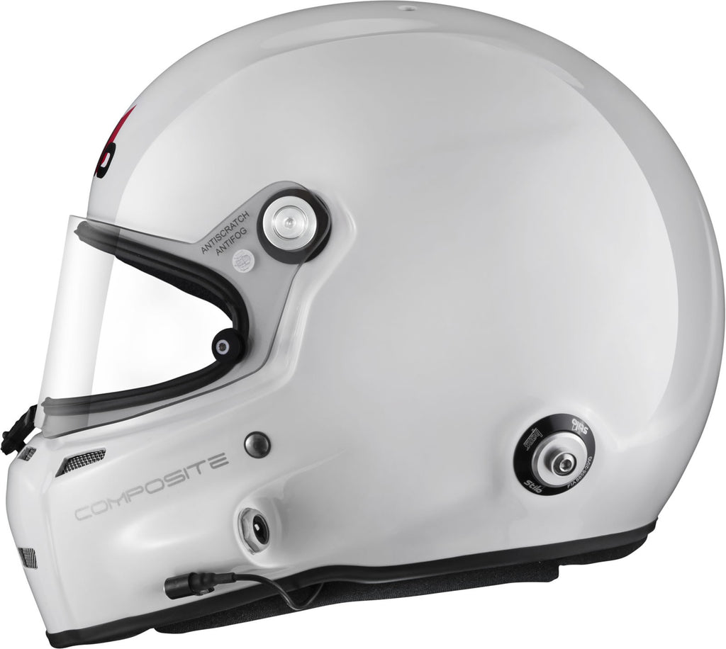 Sparco Casco St5 F Composite Turismo Snell Sa2020 Fia8859-15 Hans Fia8858-10 Blanco/Interior Negro -61 - Sparco | APEXCORSE imagen 5