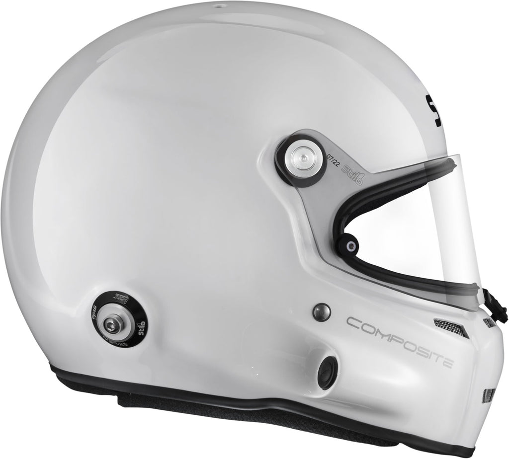 Sparco Casco St5 F Composite Turismo Snell Sa2020 Fia8859-15 Hans Fia8858-10 Blanco/Interior Negro -63 - Sparco | APEXCORSE imagen 4