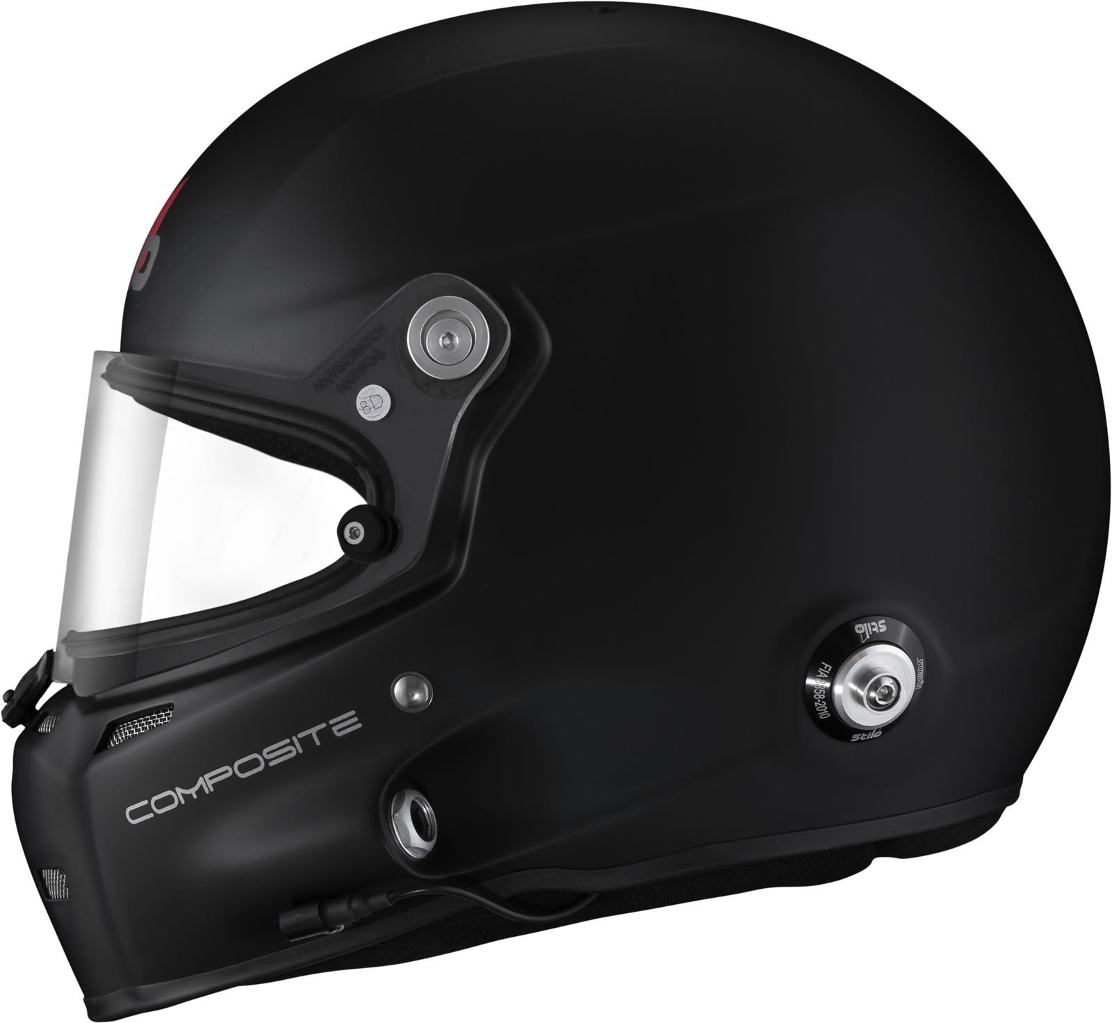 Sparco Casco St5 F Composite Turismo Snell Sa2020 Fia8859-15 Hans Fia8858-10 Negro Mate/Interior Negro -54 - Sparco | APEXCORSE imagen 5