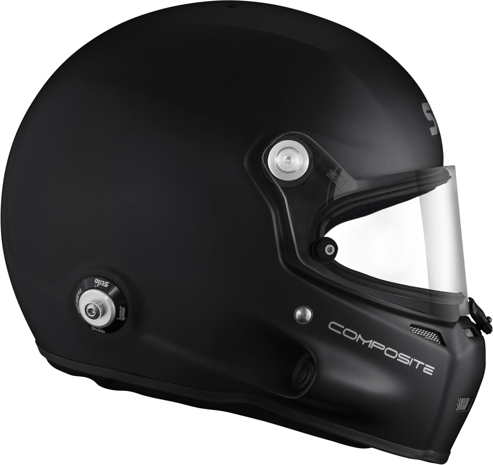 Sparco Casco St5 F Composite Turismo Snell Sa2020 Fia8859-15 Hans Fia8858-10 Negro Mate/Interior Negro -59 - Sparco | APEXCORSE imagen 4