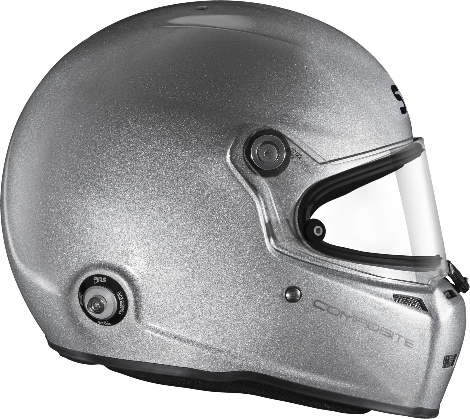 Sparco Casco St5 Fn Composite Snell Sa2020 Fia8859-15 Hans Fia8858-10 Gris/Interior Negro- 61 - Sparco | APEXCORSE imagen 4