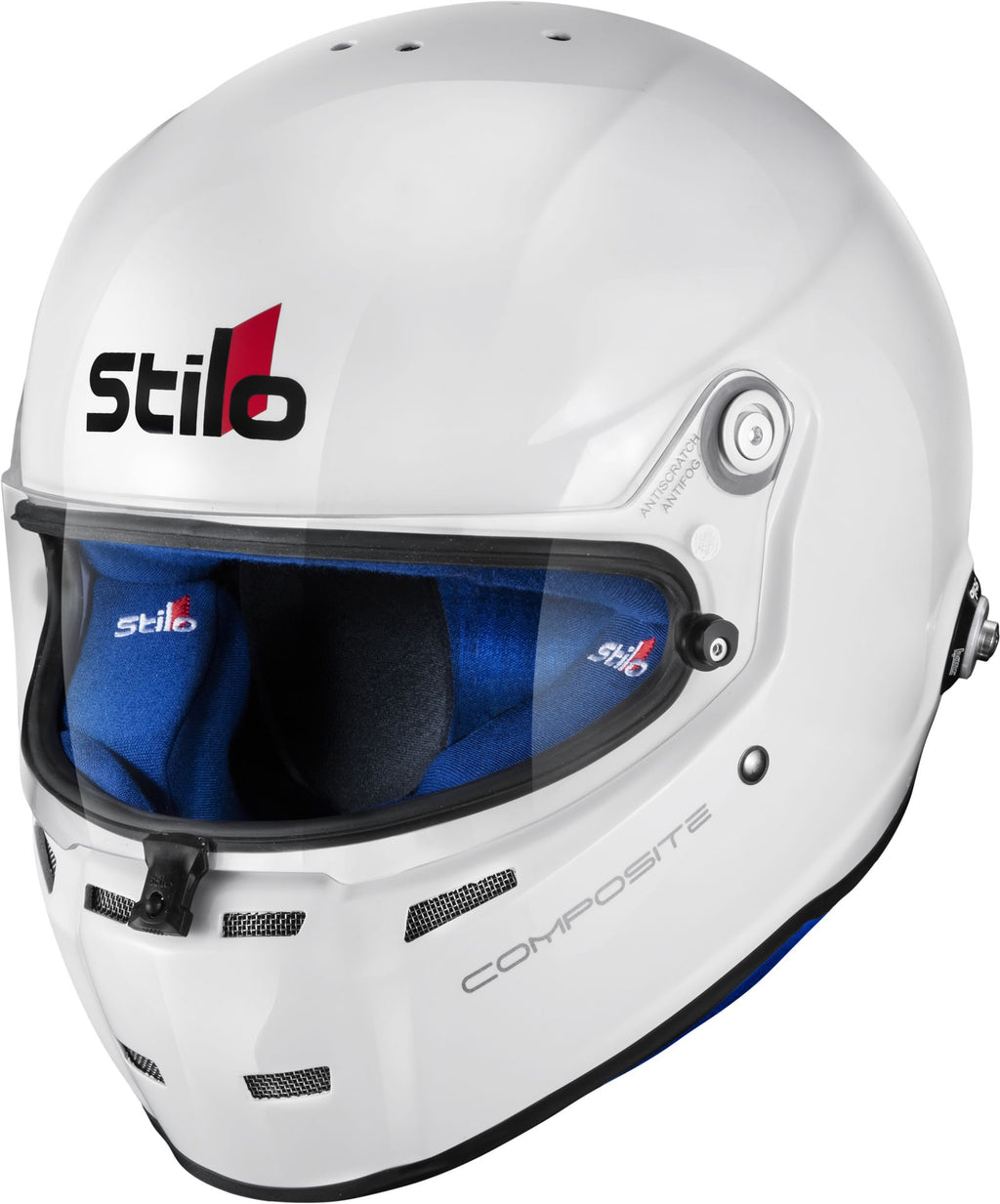 Sparco Casco St5 Fn Composite Snell Sa2020 Fia8859-15 Hans Fia8858-10 Blanco/Interior Azul- 55 - Sparco | APEXCORSE imagen 2