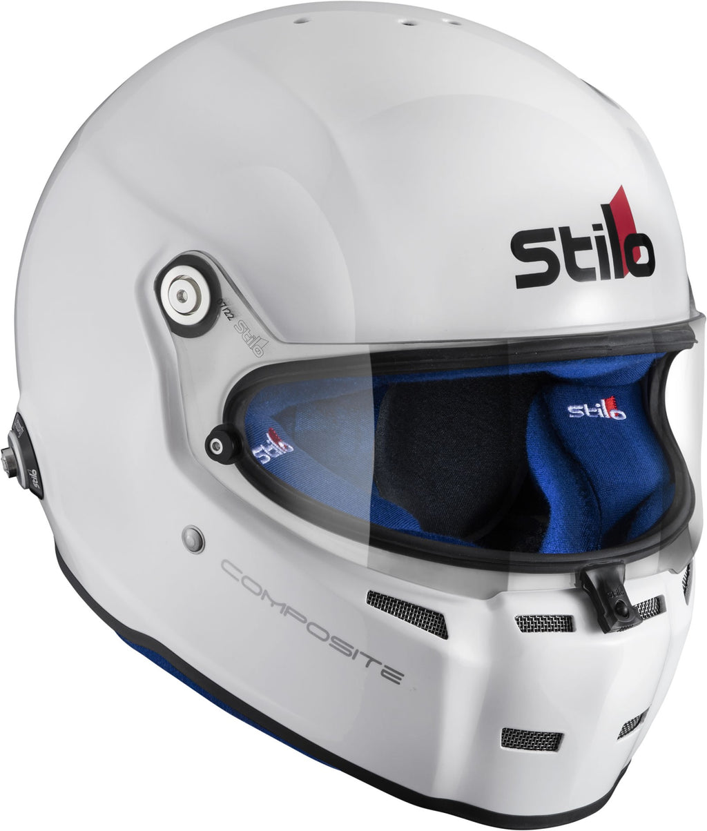 Sparco Casco St5 Fn Composite Snell Sa2020 Fia8859-15 Hans Fia8858-10 Blanco/Interior Azul- 57 - Sparco original | APEXCORSE