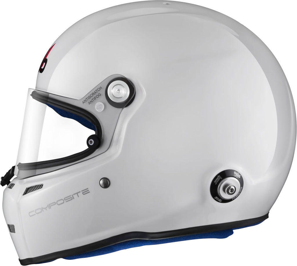 Sparco Casco St5 Fn Composite Snell Sa2020 Fia8859-15 Hans Fia8858-10 Blanco/Interior Azul- 61 - Sparco | APEXCORSE imagen 5