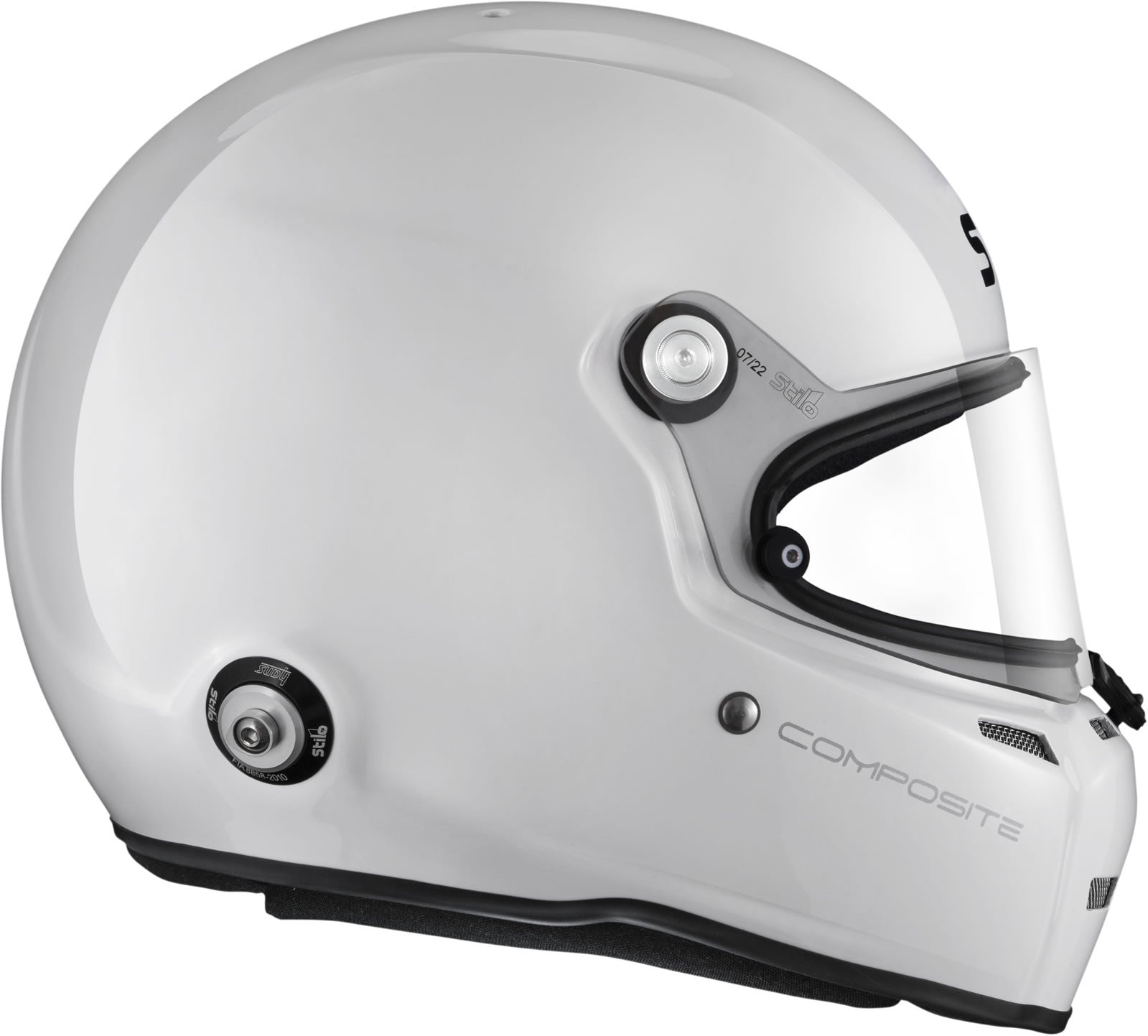 Sparco Casco St5 Fn Composite Snell Sa2020 Fia8859-15 Hans Fia8858-10 Blanco/Interior Negro- 60 - Sparco | APEXCORSE imagen 4