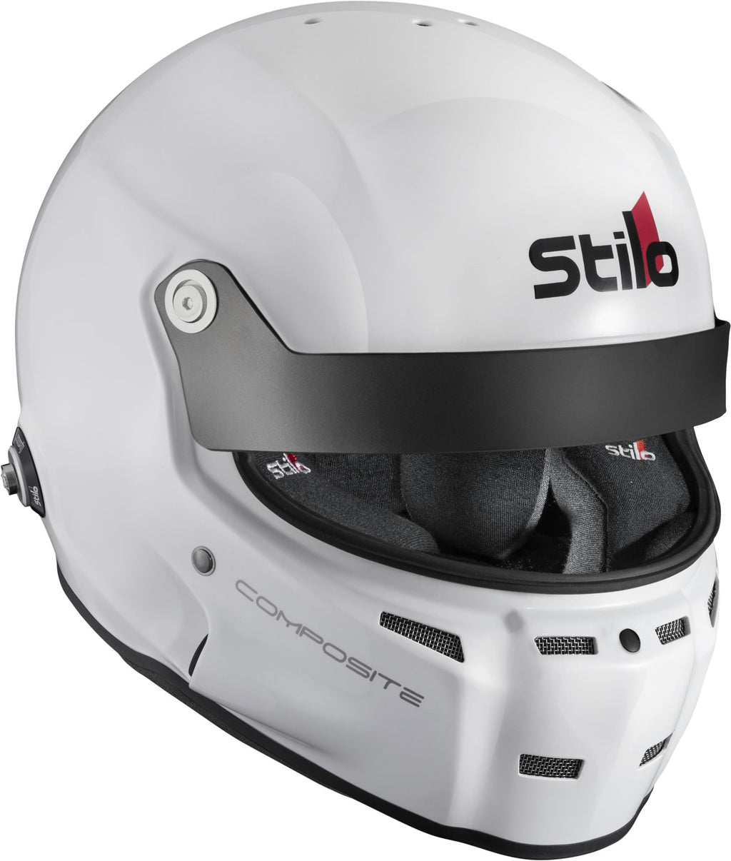 Sparco Casco St5 GT Turismo Composite Snell Sa2020 FIA 8859-15 Hans Fia8858-10 Blanco/Interior Negro-55 - Sparco original | APEXCORSE