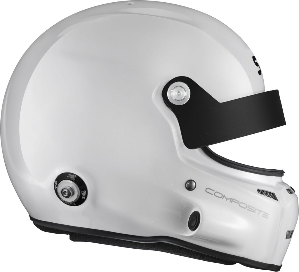 Sparco Casco St5 GT Turismo Composite Snell Sa2020 FIA 8859-15 Hans Fia8858-10 Blanco/Interior Negro-55 - Sparco | APEXCORSE imagen 4