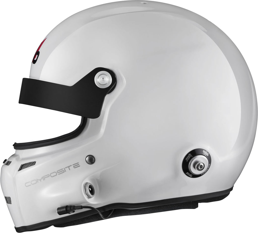 Sparco Casco St5 GT Turismo Composite Snell Sa2020 FIA 8859-15 Hans Fia8858-10 Blanco/Interior Negro-55 - Sparco | APEXCORSE imagen 5