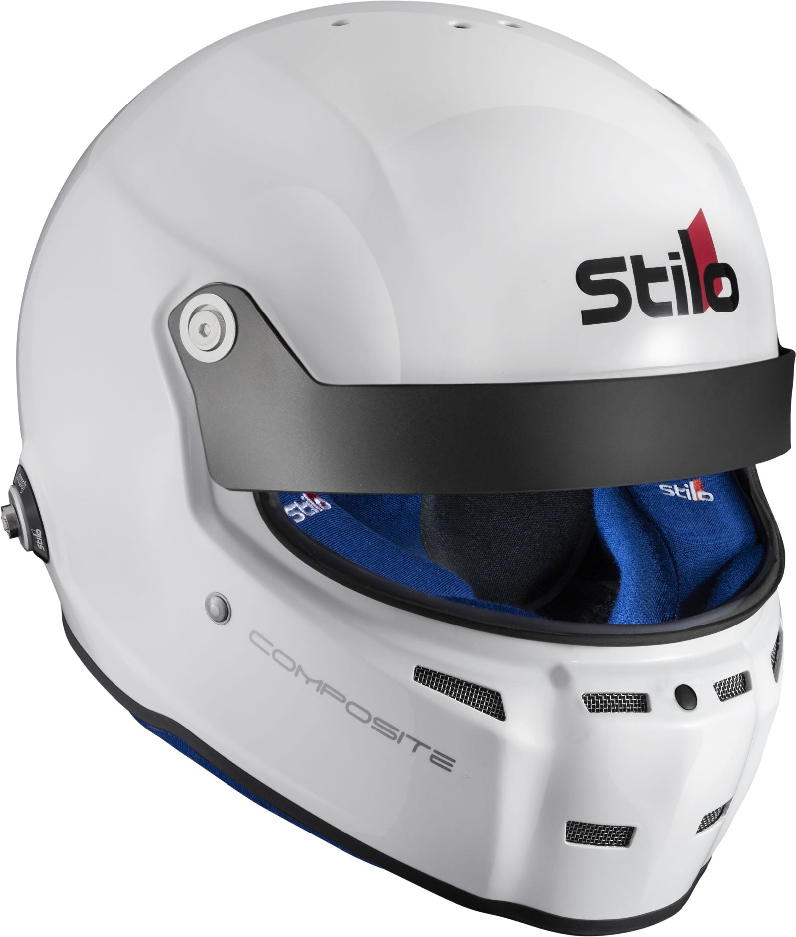 Sparco Casco St5 Gtn Turismo Composite Snell Sa2020 FIA 8859-15 Hans Fia8858-10 Blanco/Interior Azul-60 - Sparco original | APEXCORSE