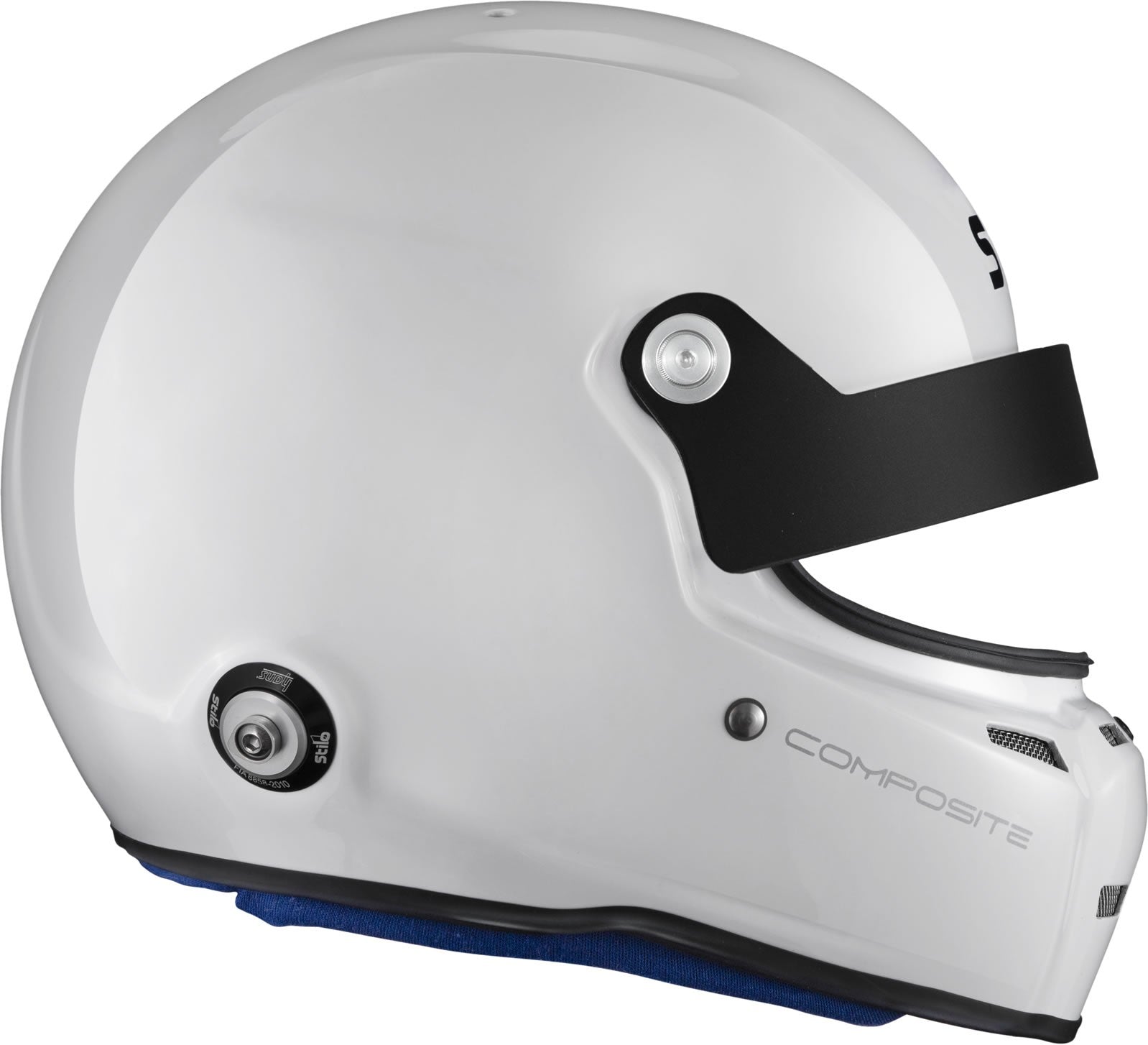 Sparco Casco St5 Gtn Turismo Composite Snell Sa2020 FIA 8859-15 Hans Fia8858-10 Blanco/Interior Azul-60 - Sparco | APEXCORSE imagen 4