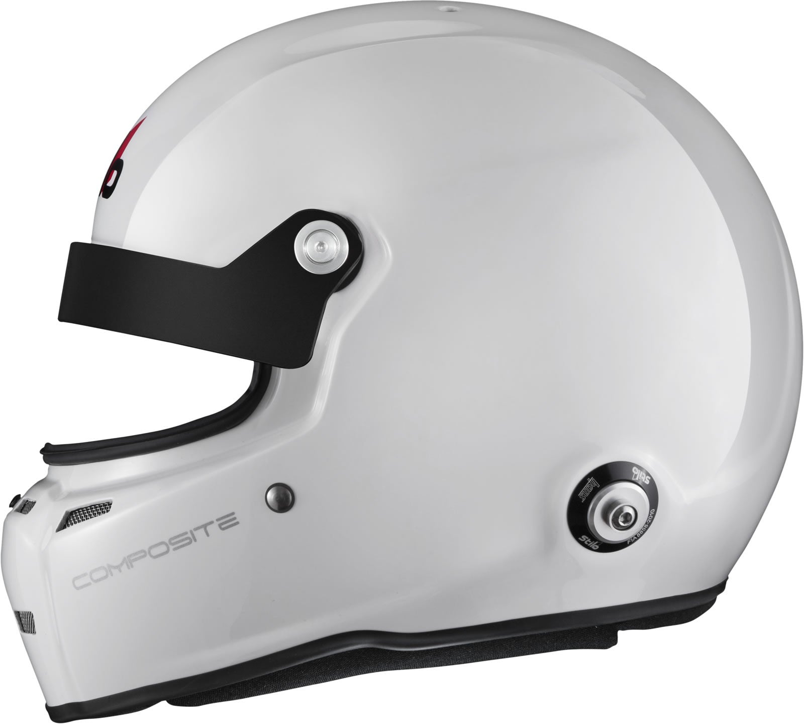 Sparco Casco St5 Gtn Turismo Composite Snell Sa2020 FIA 8859-15 Hans Fia8858-10 Blanco/Interior Negro-60 - Sparco | APEXCORSE imagen 5