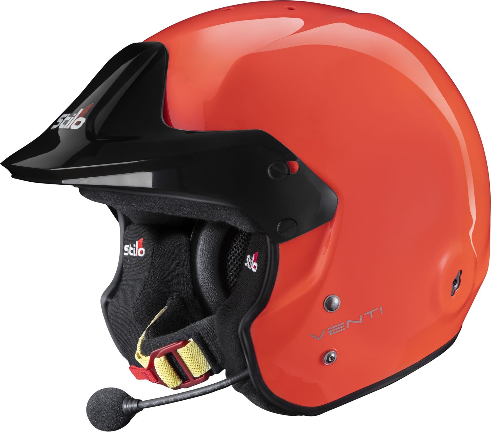 Sparco Casco Venti Trophy Offshore Snell Sa2020 Fia8859-15 (Sin Clip Hans) Naranja Fluor/Interior Negro 55 - Sparco | APEXCORSE imagen 2