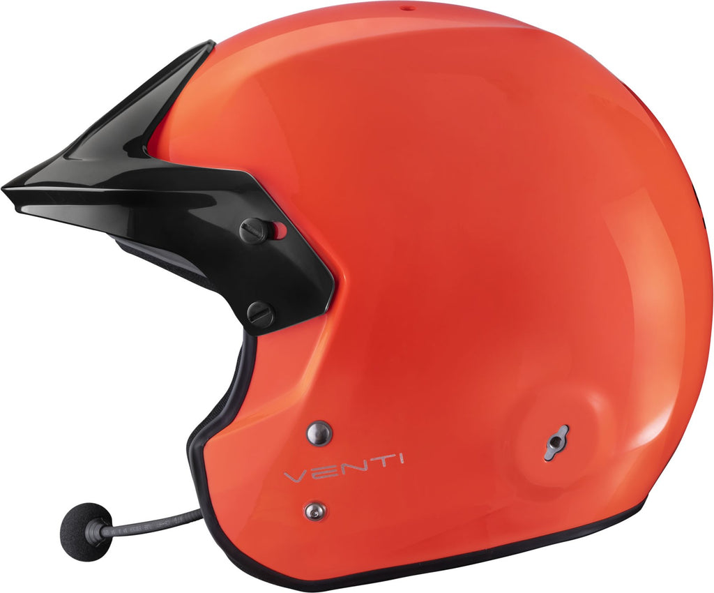 Sparco Casco Venti Trophy Offshore Snell Sa2020 Fia8859-15 (Sin Clip Hans) Naranja Fluor/Interior Negro 55 - Sparco | APEXCORSE imagen 5