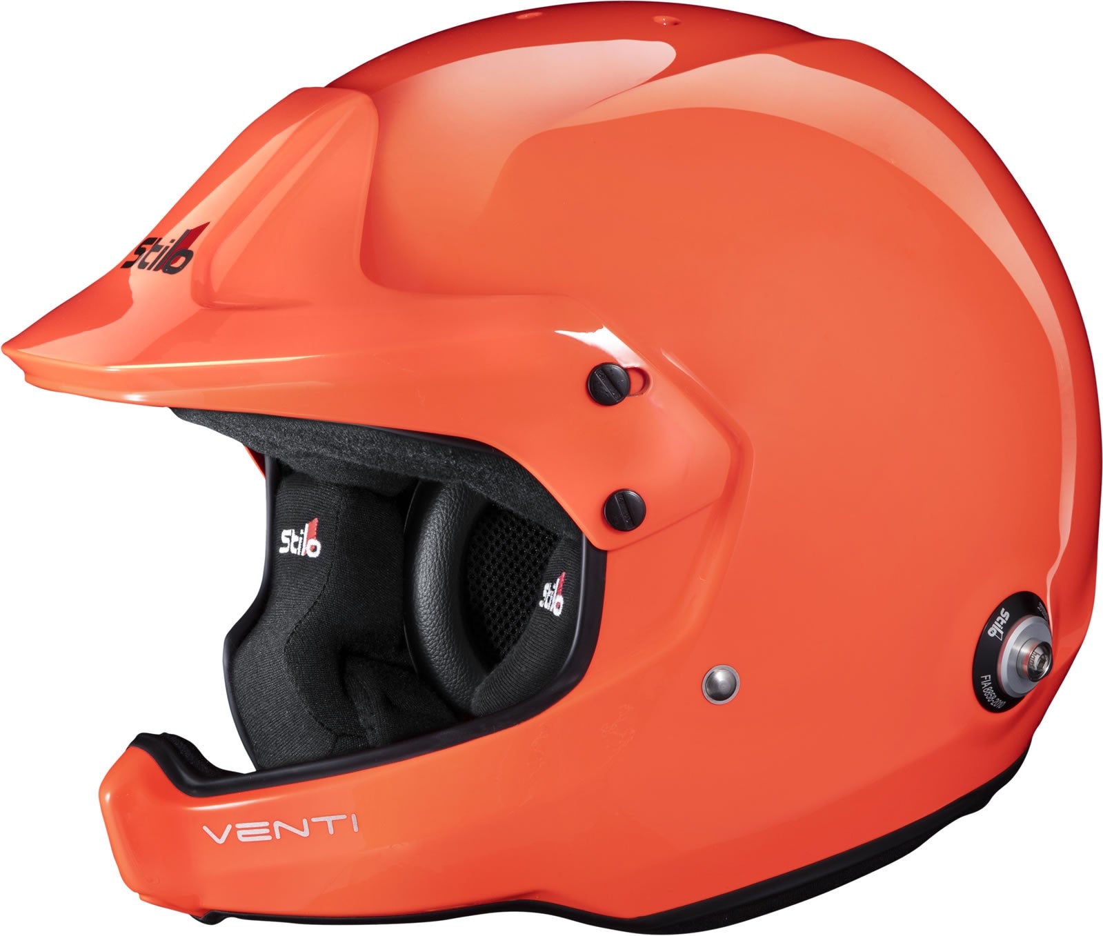 Sparco Casco Wrc Trophy Offshore Snell Sa2020 Fia8859-15 (Sin Clip Hans) Naranja Fluor/Interior Negro 64 - Sparco | APEXCORSE imagen 2
