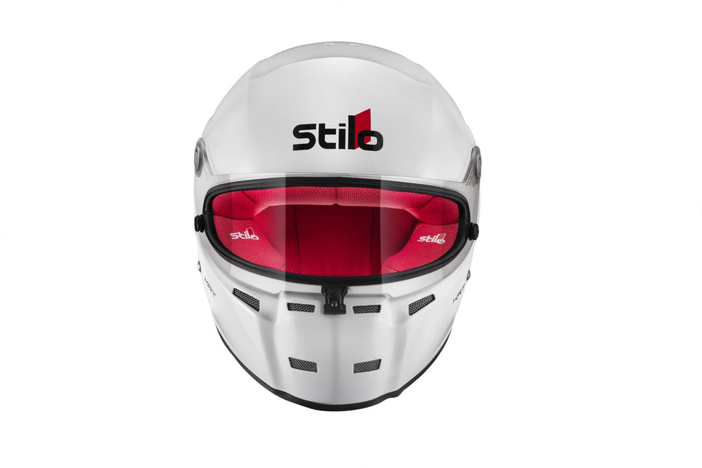 Sparco Casco Karting St5Fn Homologacion K2020 Blanco/Interior Rojo Talla 57 - Sparco | APEXCORSE imagen 3