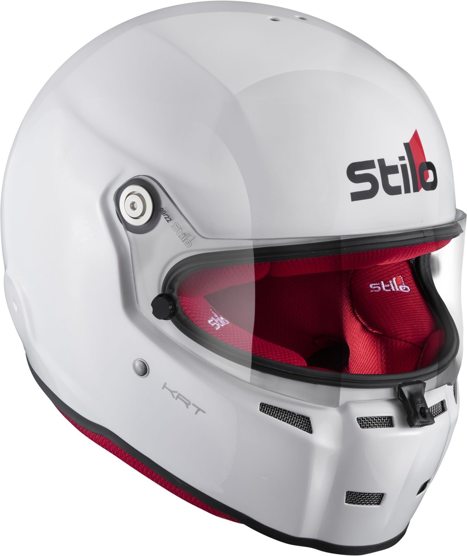 Sparco Casco Karting St5Fn Homologacion K2020 Blanco/Interior Rojo Talla 59 - Sparco original | APEXCORSE
