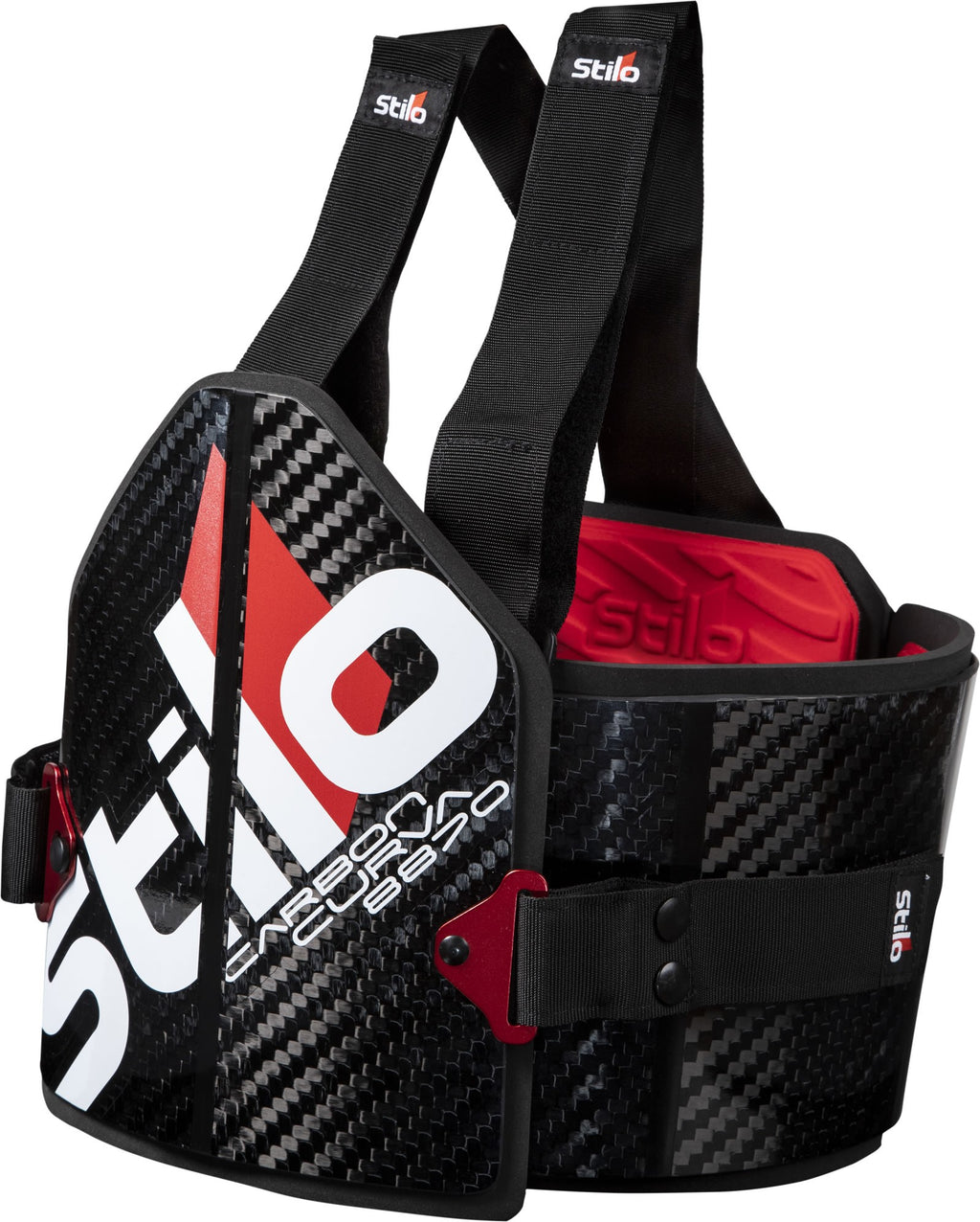 Sparco Costillar Karting Stilo Curva Fia8870 Negro/Rojo Talla M - Sparco original | APEXCORSE
