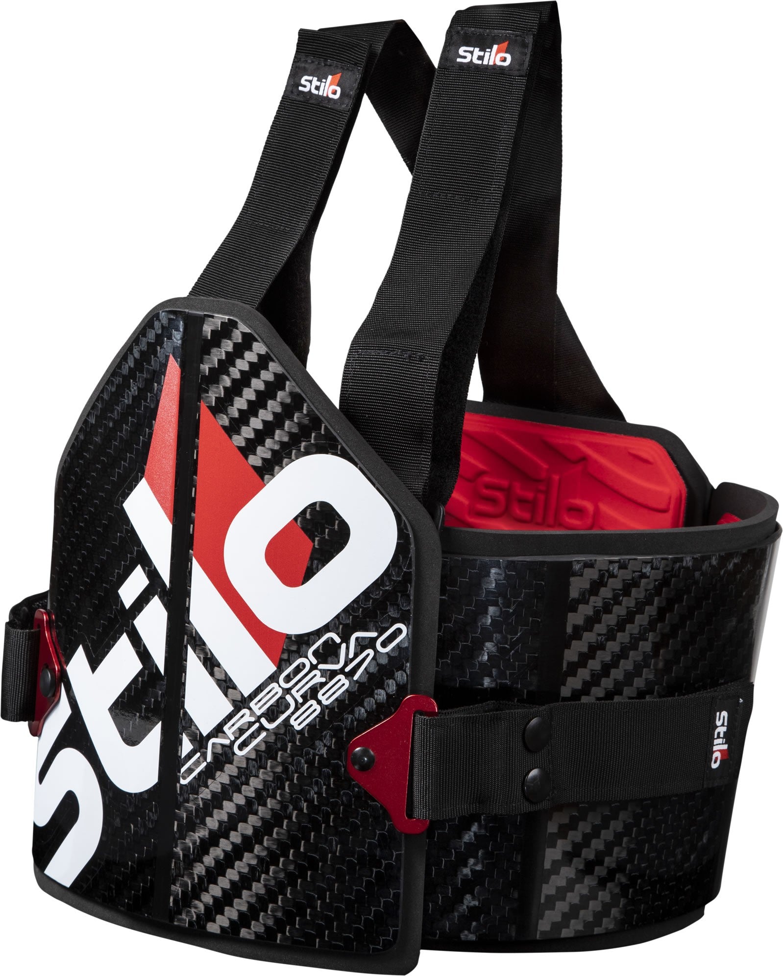 Sparco Costillar Karting Stilo Curva Fia8870 Negro/Rojo Talla M - Sparco original | APEXCORSE