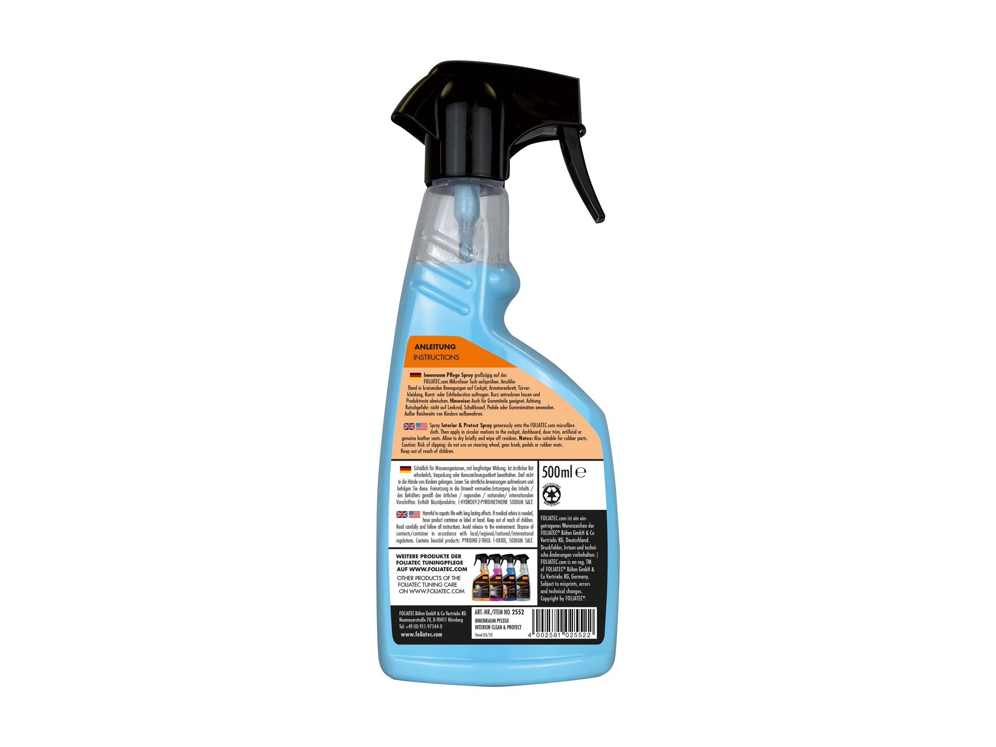 FOLIATEC Limpieza Y Protección De Interiores - Imagen 2 FOLIATEC APEXCORSE
