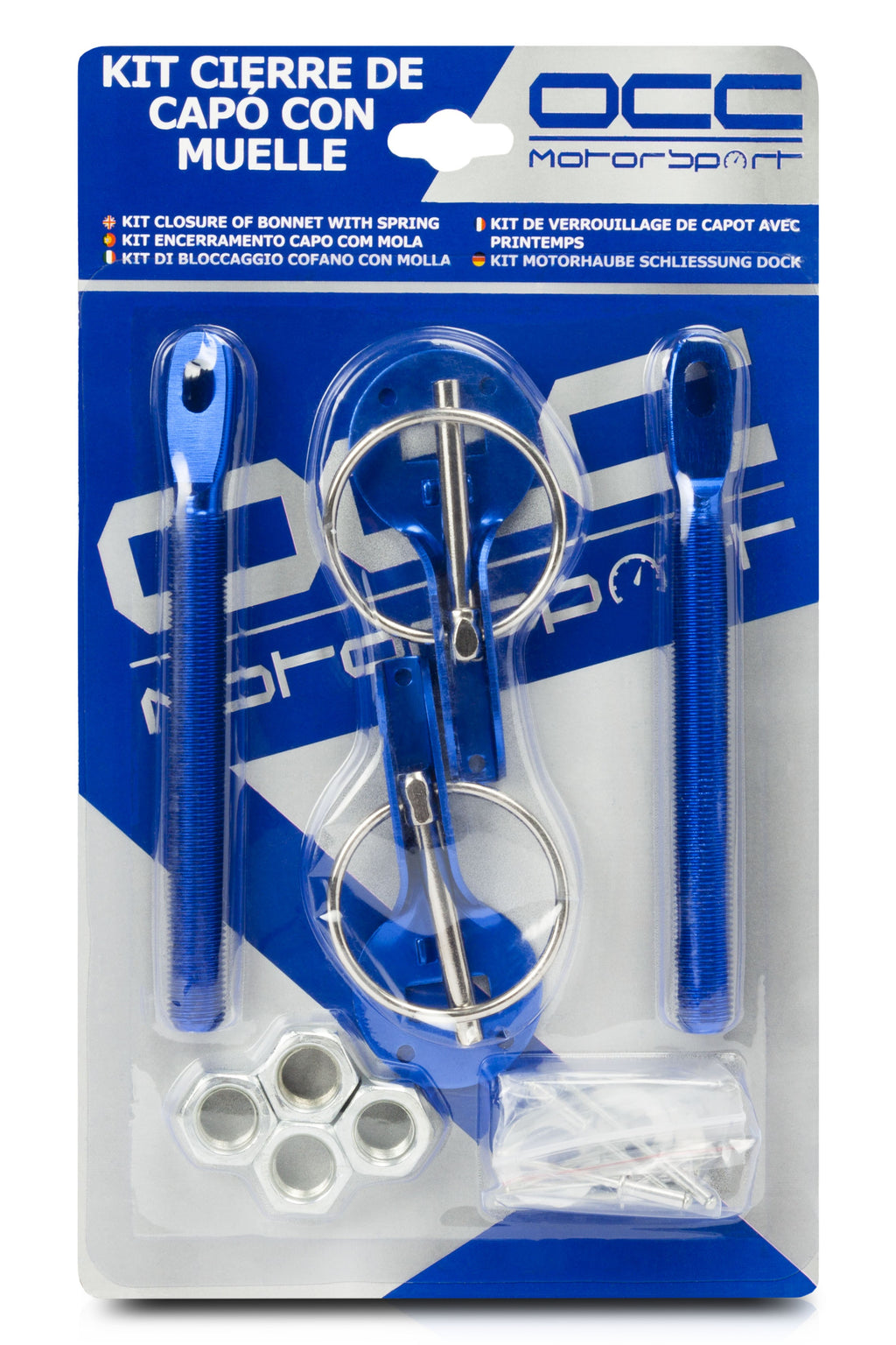 Sparco Kit Cierre Capot Azul Occ Motorsport - Sparco | APEXCORSE imagen 8
