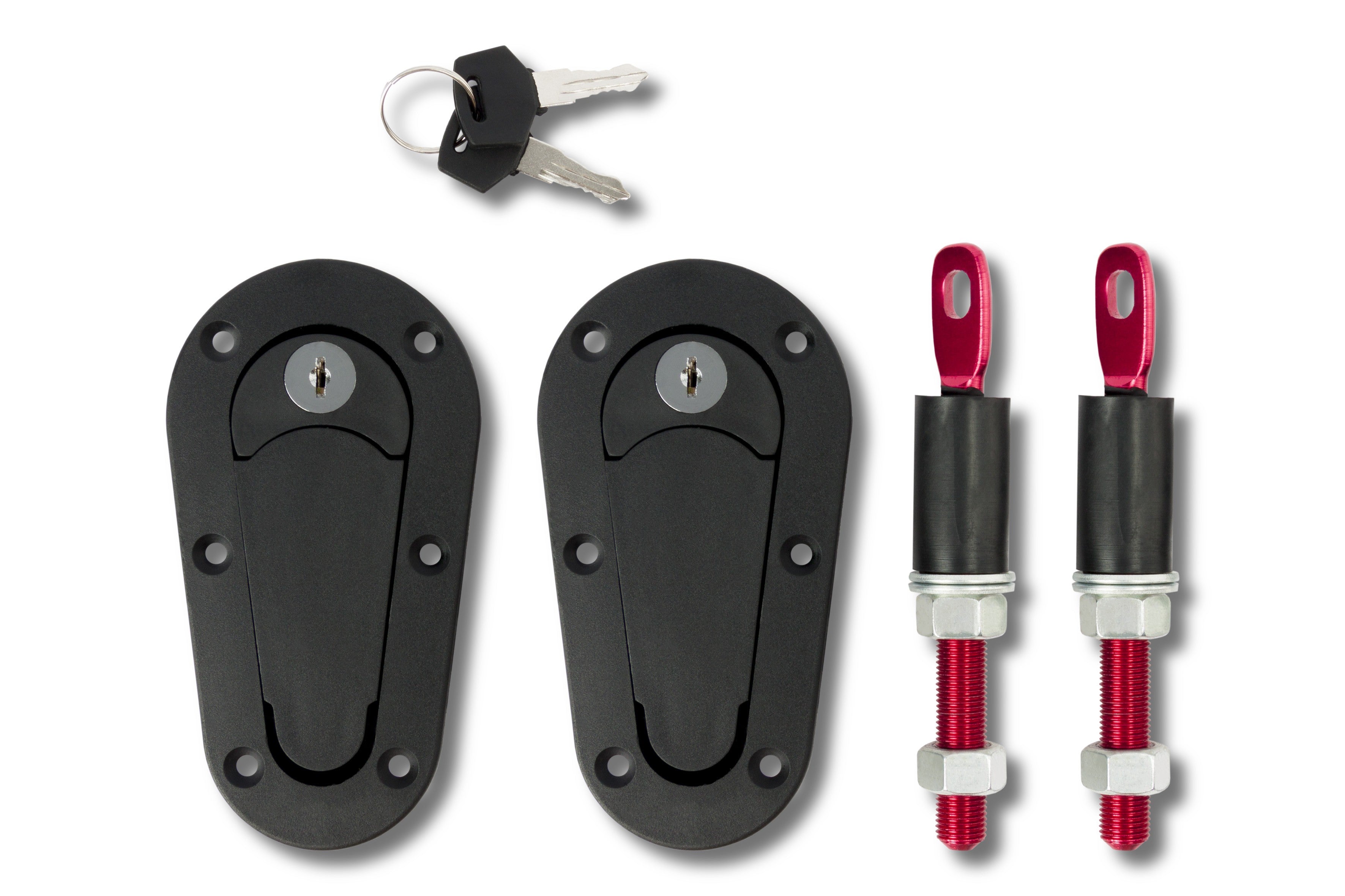 Sparco Kit Cierre Capot Aero Llave Negro Occ Motorsport - Sparco original | APEXCORSE