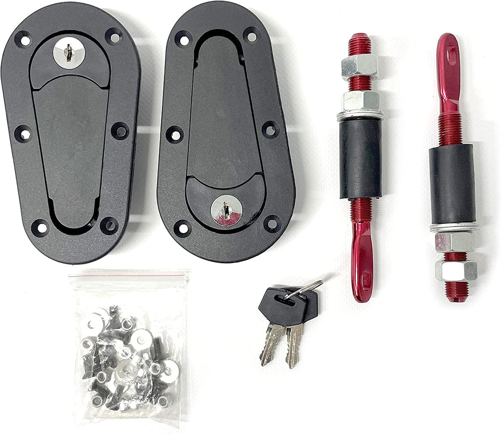 KIT CIERRE CAPOT AERO LLAVE NEGRO OCC MOTORSPORT - OCC Motorsport - APEXCORSE