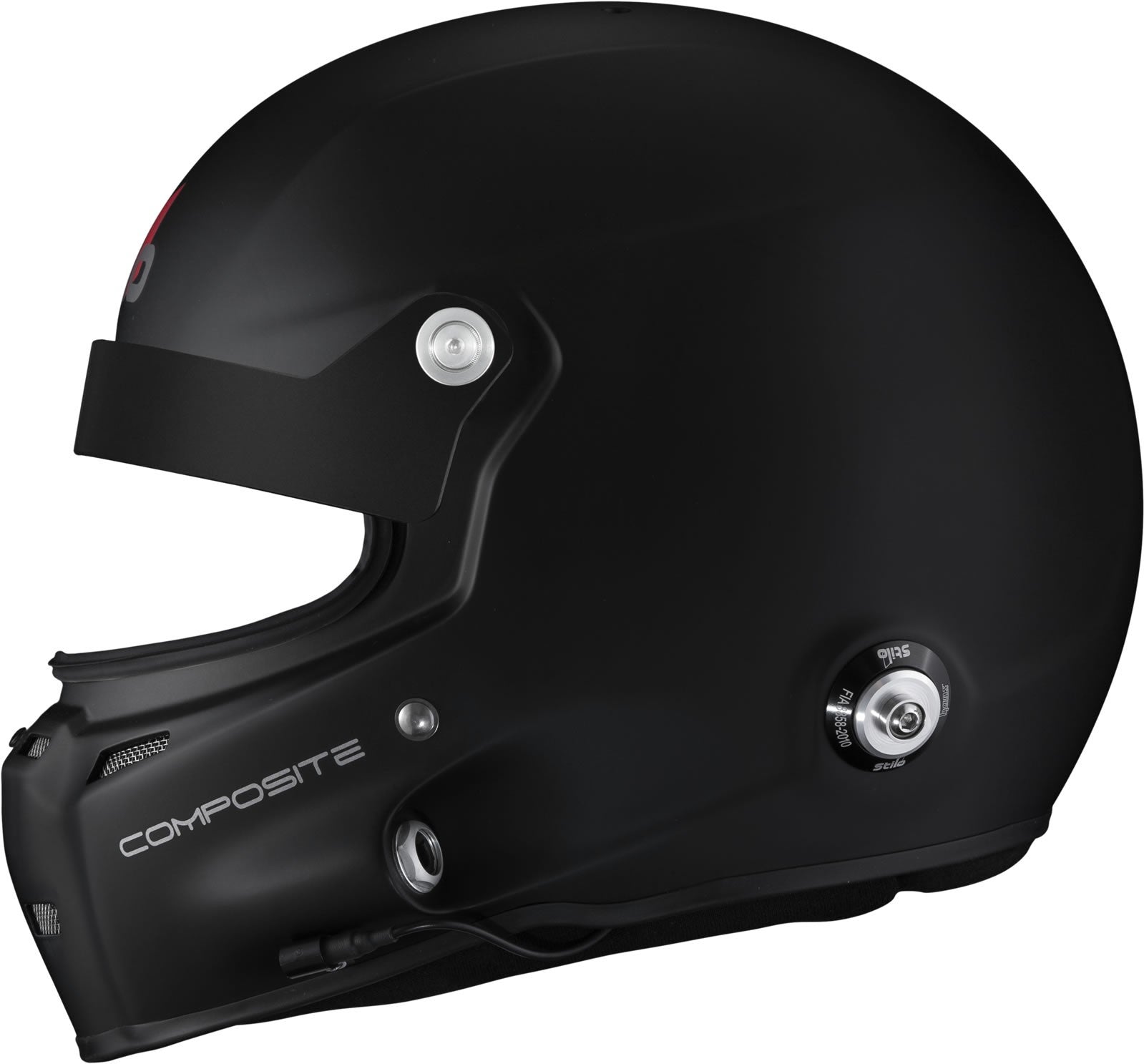 Sparco Casco St5 GT Turismo Composite Snell Sa2020 FIA 8859-15 Hans Fia8858-10 Negro Mate/Interior Negro-55 - Sparco | APEXCORSE imagen 5