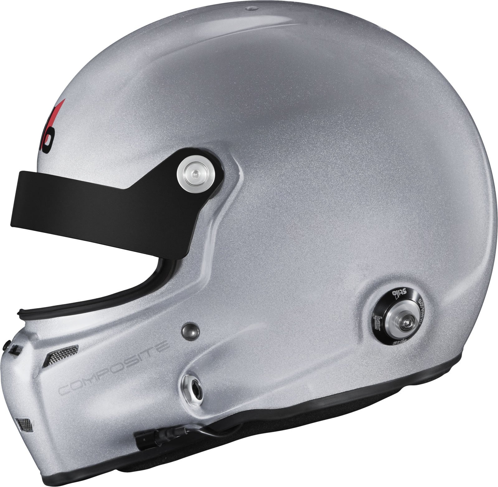 Sparco Casco St5 GT Turismo Composite Snell Sa2020 FIA 8859-15 Hans Fia8858-10 Gris/Interior Negro-60 - Sparco | APEXCORSE imagen 4