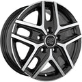 OZ LLANTA MSW 40 VAN 6,5x16 5x130 ET 65 NEGRO BRILLANTE PULIDO