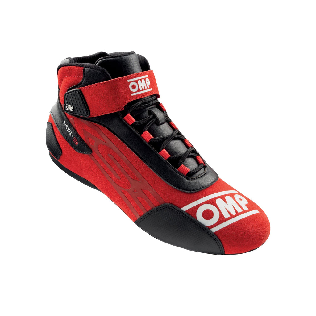ZAPATILLAS OMP KART KS-3 ROJO/NEGRO TALLA 45 - OMP original APEXCORSE imagen 1