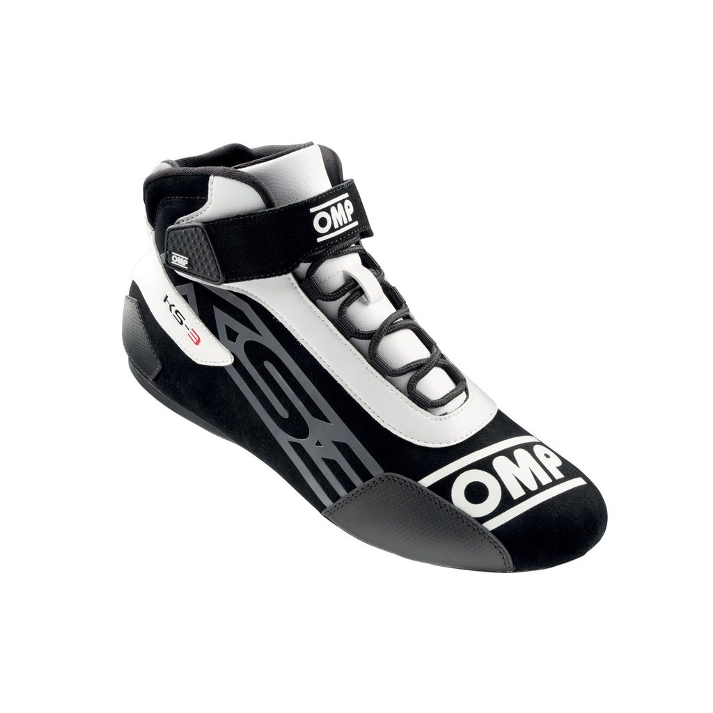 ZAPATILLAS OMP KART KS-3 NEGRO/BLANCO TALLA 44 - OMP original APEXCORSE imagen 1