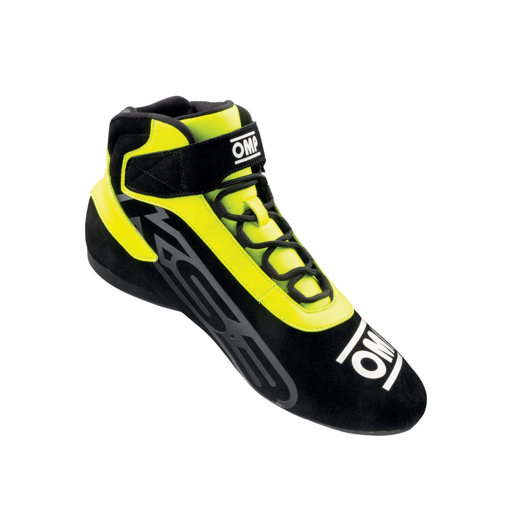 ZAPATILLAS OMP KART KS-3 NEGRO/AMARILLO FLUO TALLA 43 - OMP original APEXCORSE imagen 2