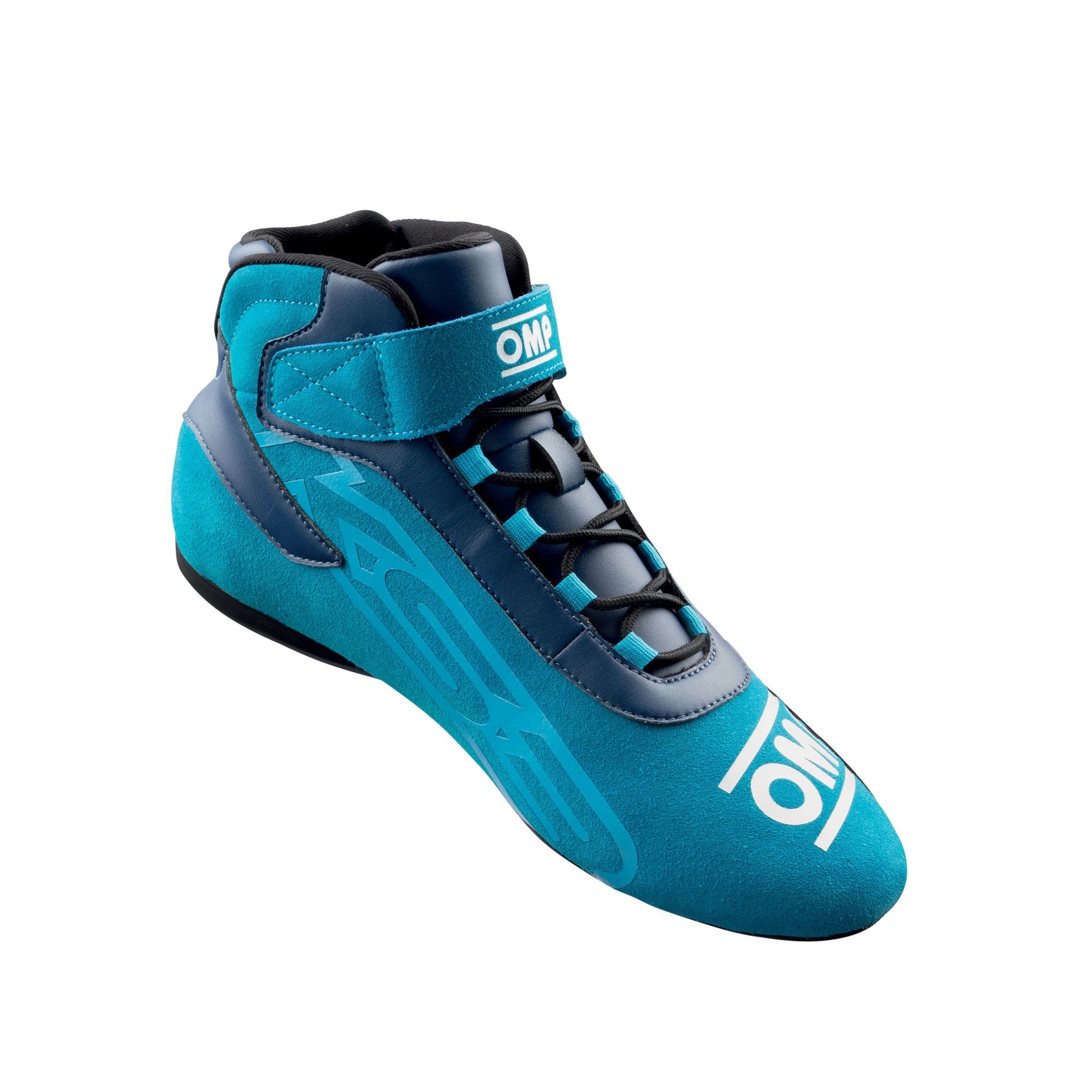 ZAPATILLAS OMP KART KS-3 AZUL MARINO / CIAN TALLA 32 - OMP original APEXCORSE imagen 2