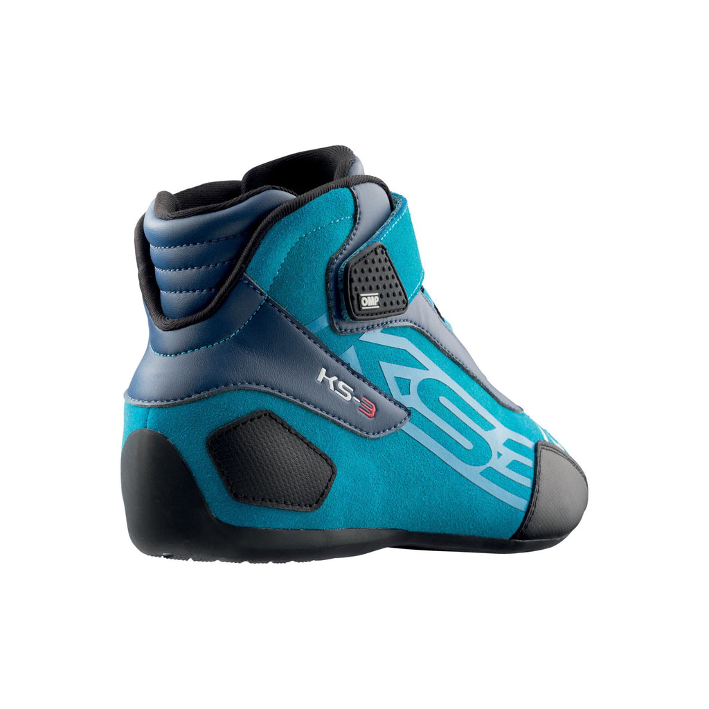 ZAPATILLAS OMP KART KS-3 AZUL MARINO / CIAN TALLA 32 - OMP original APEXCORSE imagen 4
