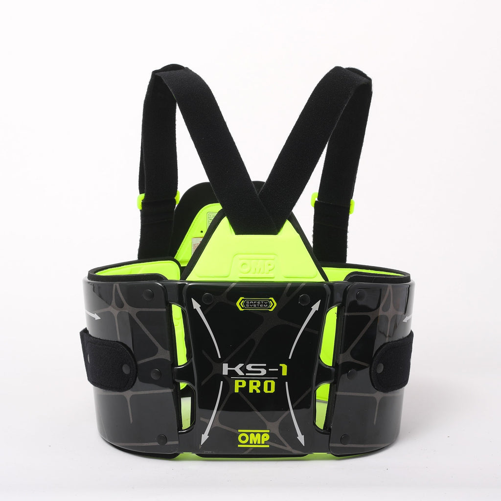 COSTILLAR OMP KS-1 PRO NEGRO/AMARILLO FLUO TALLA M-ANCHO - OMP original APEXCORSE imagen 1