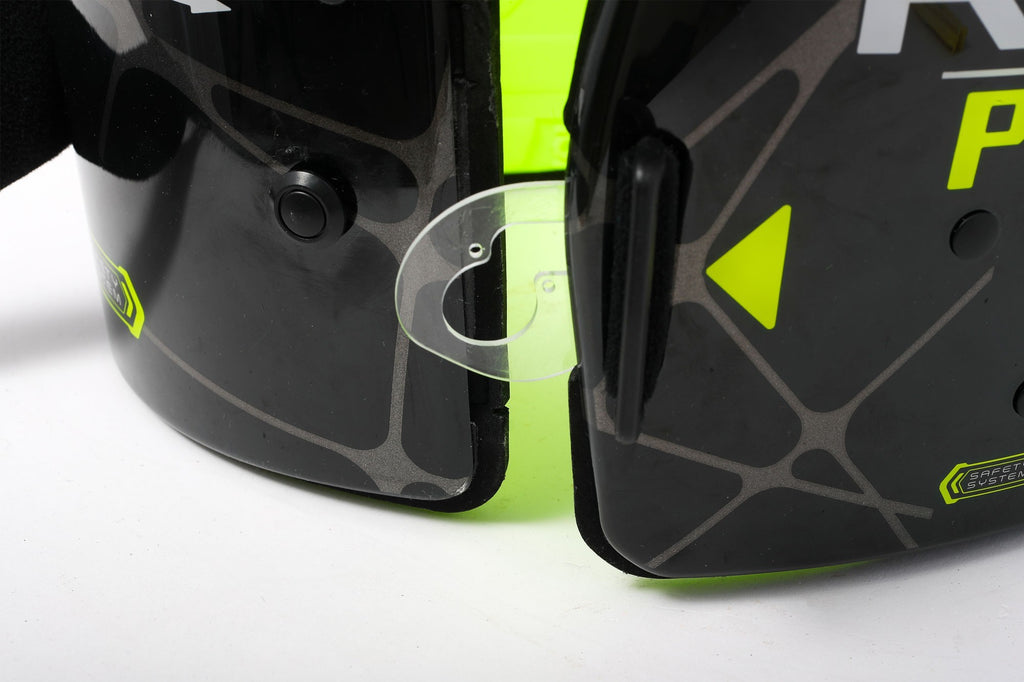 COSTILLAR OMP KS-1 PRO NEGRO / AMARILLO FLUO TALLA S - OMP original APEXCORSE imagen 4
