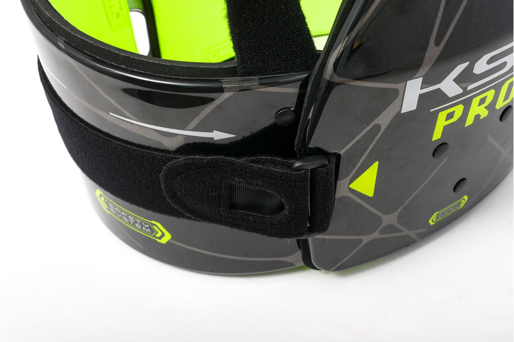 COSTILLAR OMP KS-1 PRO NEGRO / AMARILLO FLUO TALLA S - OMP original APEXCORSE imagen 5