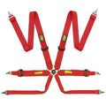 ARNES OMP 6 PUNTOS TECNICA 3" FIA 8853-2016 PULL UP ROJO - OMP original APEXCORSE imagen 1