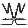 ARNES OMP 6 PUNTOS TECNICA 3" FIA 8853-2016 PULL UP NEGRO - OMP original APEXCORSE imagen 1