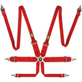 ARNES OMP 6 PUNTOS FIRST 3+2" PULL UP FIA 8853-2016 ROJO - OMP original APEXCORSE imagen 1